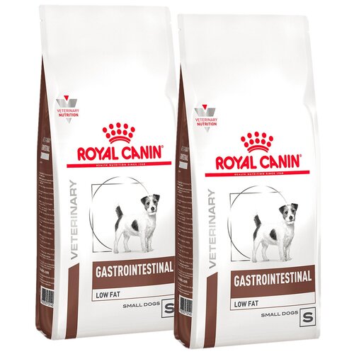 ROYAL CANIN GASTROINTESTINAL LOW FAT SMALL DOG S для взрослых собак маленьких пород при заболеваниях ЖКТ с пониженным содержанием жиров (1 + 1 кг) фото