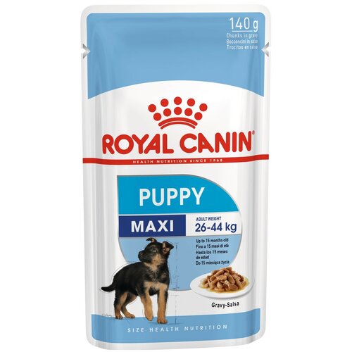 Влажный корм для щенков Royal Canin при чувствительном пищеварении 1 уп. х 1 шт. х 140 г (для крупных пород) фото