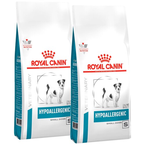 ROYAL CANIN HYPOALLERGENIC SMALL DOG S для взрослых собак маленьких пород при пищевой аллергии (1 + 1 кг) фото