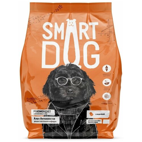 Smart Dog Корм Smart Dog для взрослых собак крупных пород с индейкой (12 кг) фото