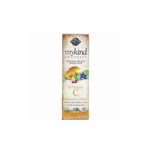 Garden of Life, MyKind Organics, спрей с органическим витамином C, вкус апельсина и мандарина, 58 мл (2 жидкие унции) фото