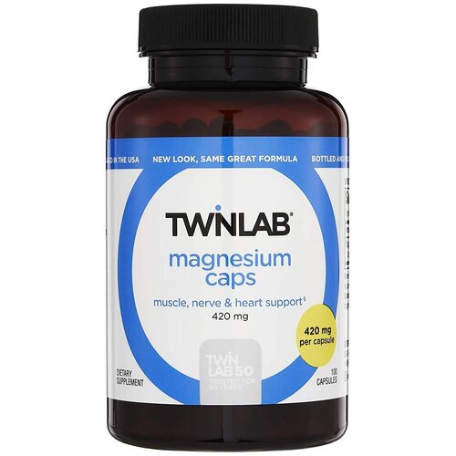 TWINLAB Magnesium 100 капс фото