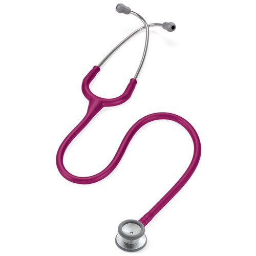 Стетоскоп Littmann Classic II Pediatric, малиновая трубка, 71 см, 2122 фото