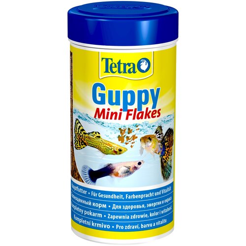 Корм для рыб Tetra Guppy Mini Flakes 250мл мини-хлопья фото