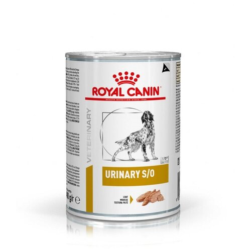 Влажный корм для собак Royal Canin Urinary S/O, при заболеваниях мочевыделительной системы 1 уп. х 1 шт. х 410 г фото