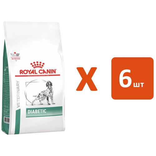 ROYAL CANIN DIABETIC для взрослых собак при сахарном диабете (1,5 кг х 6 шт) фото