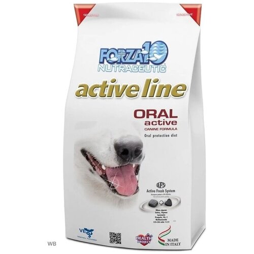 Сухой корм для собак Forza10 Oral Active, при заболеваниях зубов и десен 1 уп. х 1 шт. х 4000 г фото