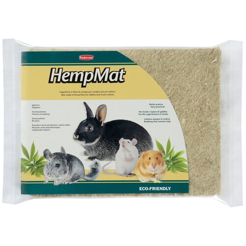 PADOVAN HEMP MAT коврик для грызунов и кроликов пенька большой 50 х 115 см (1 шт) фото