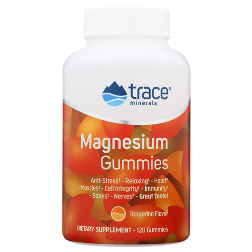 Trace Minerals Magnesium Gummies 120 gummies / Трейс Минералс Мармеладки с магнием 120 шт (Мандарин) фото