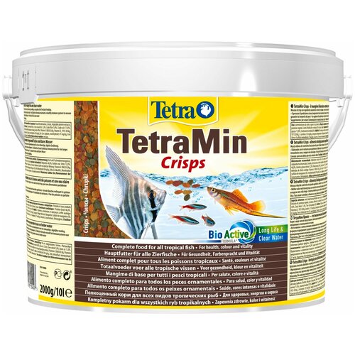 Сухой корм  для  рыб, ракообразных Tetra TetraMin Crisps, 10 л, 2 кг фото