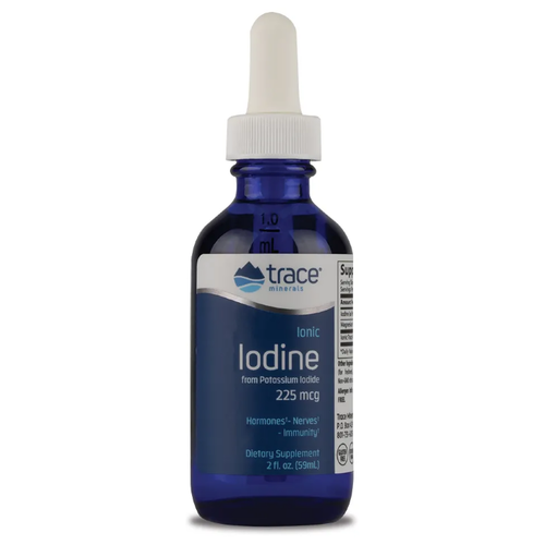 Trace Minerals Liquid Ionic Iodine 225 mcg 59 ml / Жидкий Ионнизированный Йод 225 мкг 59 мл фото