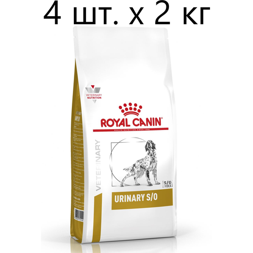 Сухой корм для собак Royal Canin Urinary S/O LP18, для лечения МКБ, 4 шт. х 2 кг фото