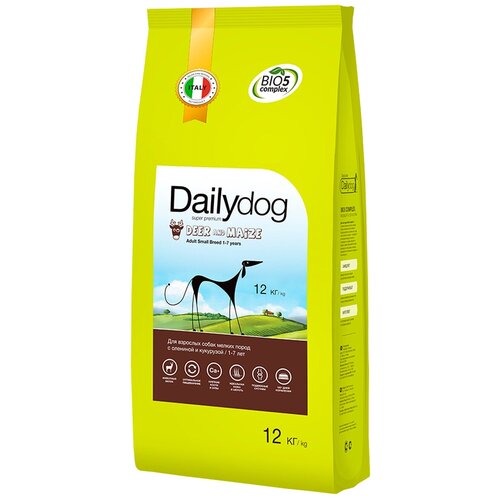 Сухой корм для собак DailyDog оленина, с кукурузой 1 уп. х 1 шт. х 3000 г фото