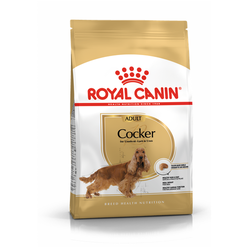 Сухой корм для собак Royal Canin Коккер-спаниель, курица 1 уп. х 2 шт. х 3000 г (для мелких и карликовых пород) фото