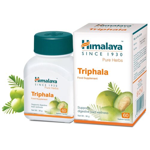 Экстракт растений Трифала (Triphala) для очищения организма, детокс, детоксикации печени, снижение уровня холестерина, 60 таб. фото