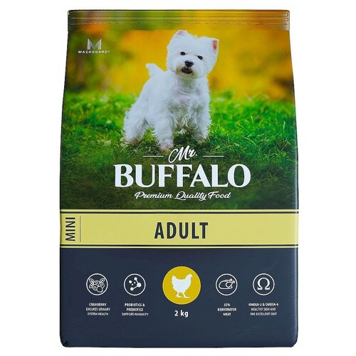 Сухой корм для собак Mr.BUFFALO Adult Mini с курицей 1 уп. х 1 шт. х 2000 г фото