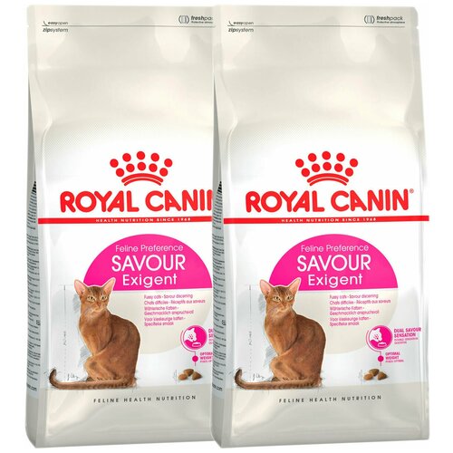 ROYAL CANIN SAVOR EXIGENT для привередливых взрослых кошек (4 + 4 кг) фото