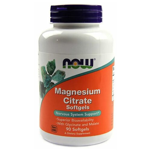 NOW Magnesium Citrate 134 мг. (90 капс.) фото