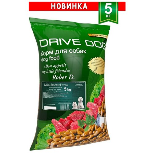 DRIVE DOG Tornado полнорационный сухой корм для собак бойцовских пород 5 кг фото