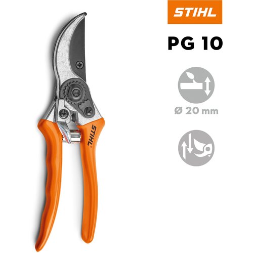 Одноручный секатор STIHL PG 10 (0000-881-3604) фото