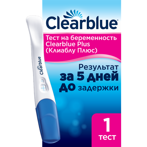 фото Тест Plus на беременность, Clearblue, купить за 300 руб онлайн