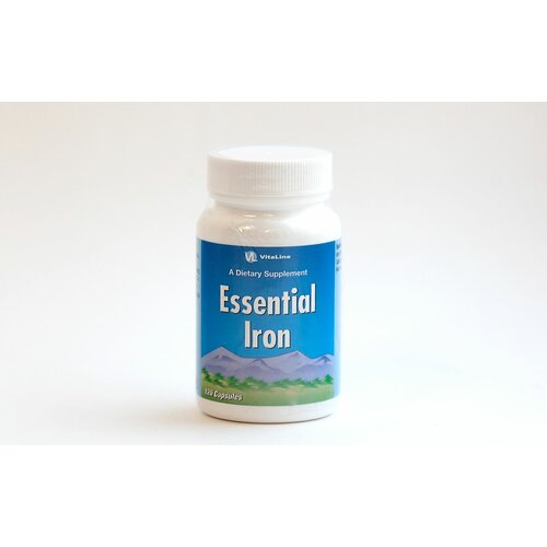 Железо эссенциальное, Essential Iron, Vitaline, 230 мг фото