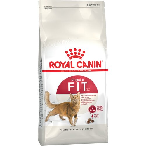 Сухой корм royal canin для домашних кошек с нормальной активностью feline health nutrition fit 32 400г фото