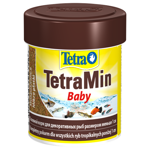 Сухой корм  для  рыб, ракообразных Tetra TetraMin Baby, 66 мл, 30 г фото