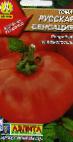 Foto Los tomates variedad Russkaya Sensaciya