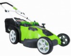 lawn mower Greenworks 25302 G-MAX 40V 20-Inch TwinForce Photo and description